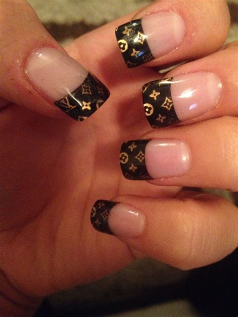 louis vuitton nails tumblr|how to do Louis Vuitton nails.